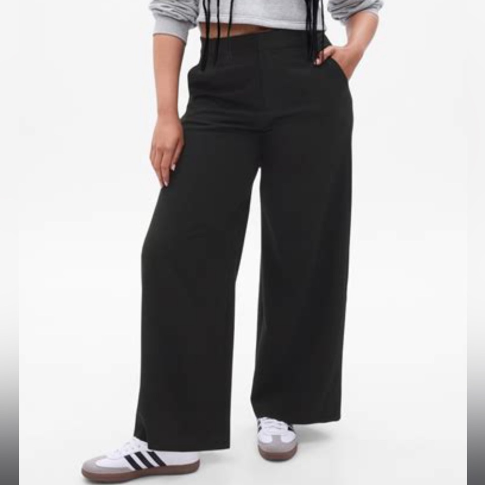 GAP High Rise Wide Leg Trousers